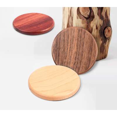 Factory Direct Price 2020 New Design Full Wooden QI 10W Fast Wireless Charger For Mobile Phone