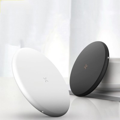 Factory Price  Round New Thin Slim Android USB Wireless Charger Adapter